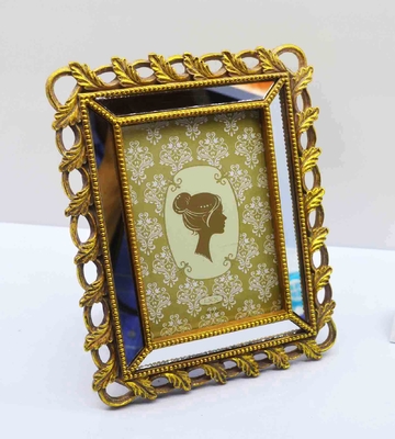 Resin Frame with Crystal Inlays - Dressing Table Jewel
