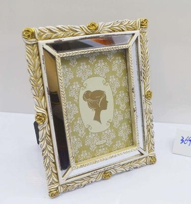 Resin Frame with Crystal Inlays - Dressing Table Jewel